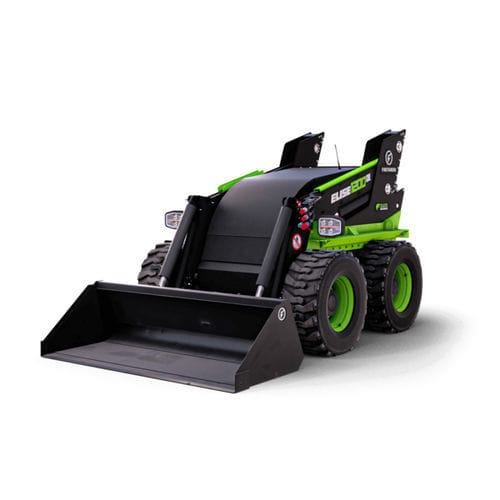 FirstGreen Elise 1200 CBL electric skid steer available for rent in Salinas and Lodi California