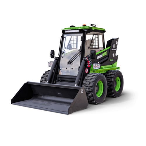 FirstGreen Elise 1200 electric skid steer available for rent in Salinas and Lodi California